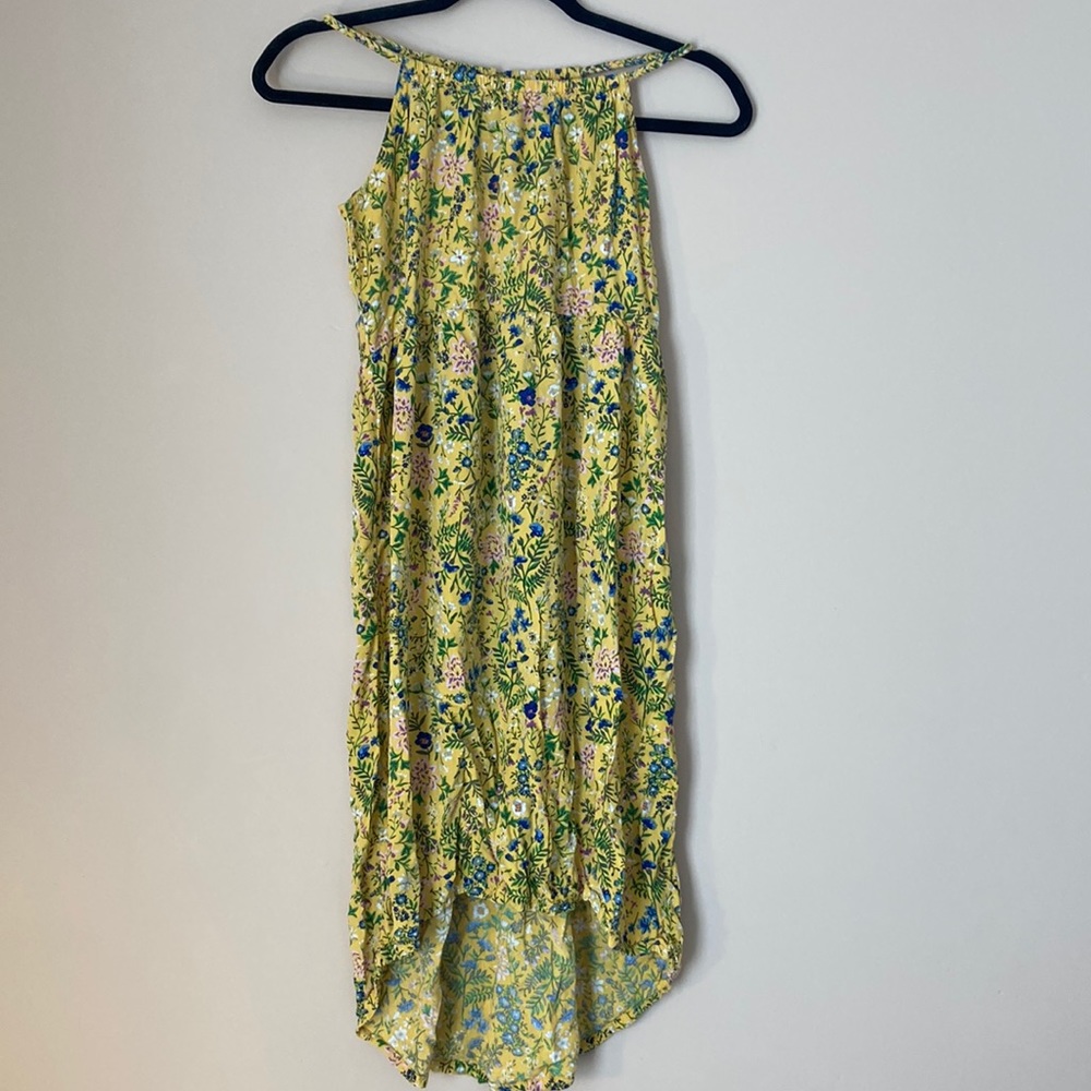 Old navy high low girls floral dress